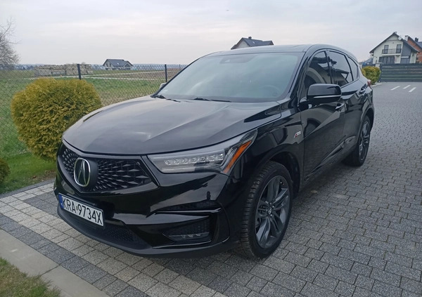 Acura RDX cena 143900 przebieg: 114000, rok produkcji 2019 z Darłowo małe 172